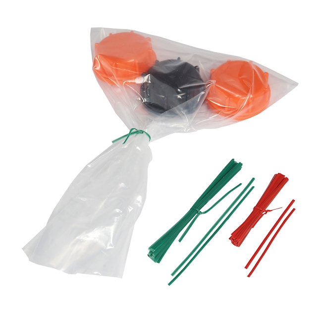 Fermeture pour sachets 100 mm rouge